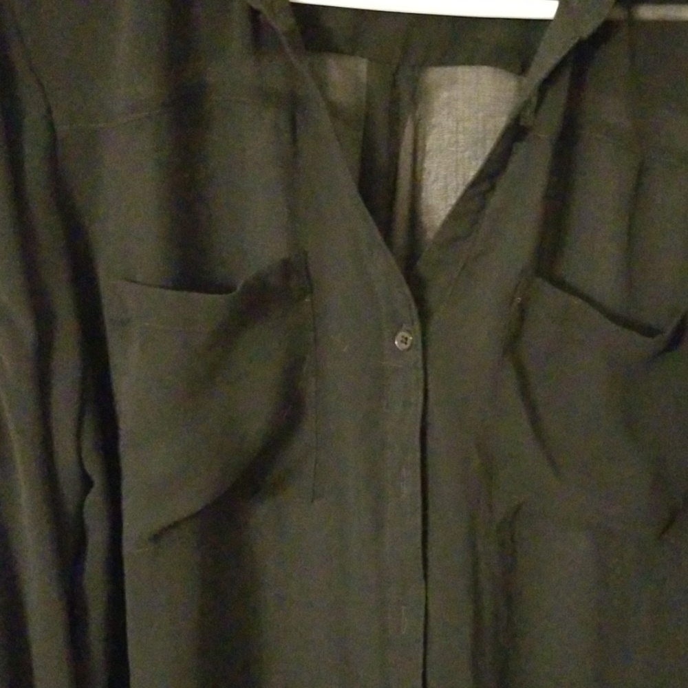 Long sleeved nicole Miller xl top - Picture 4 of 7